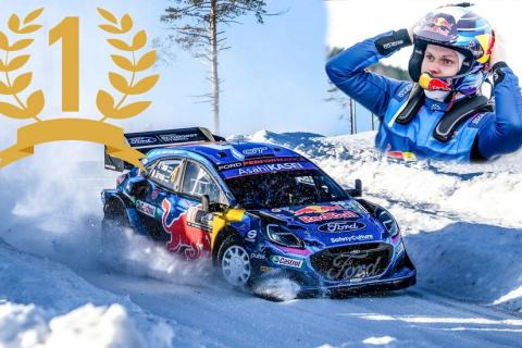 Ott Tänak Rootsi rallil